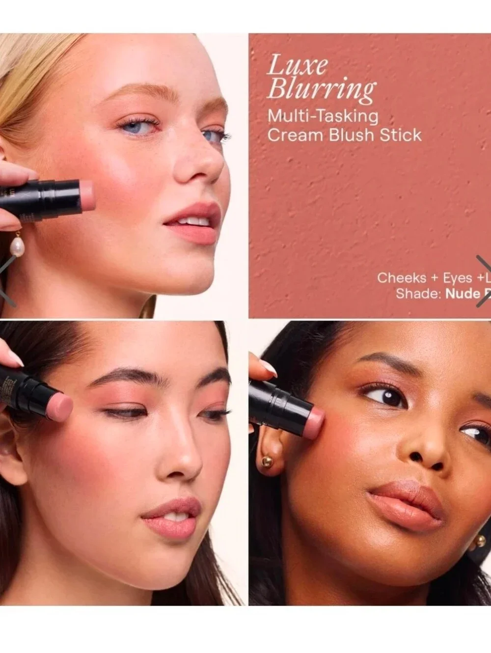 NUDESTIX Nudies Matte Lux All-Over Blush In Nude Buff W/tin